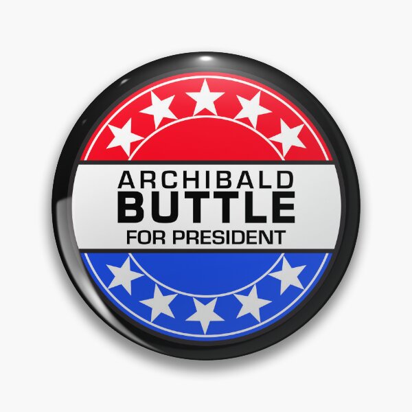 Item preview, ARCHIBALD BUTTLE FOR PRESIDENT - BRAZIL designed and sold by phigment-art.