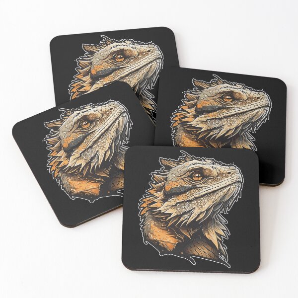 Item preview, bearded dragon designed and sold by drizzd.