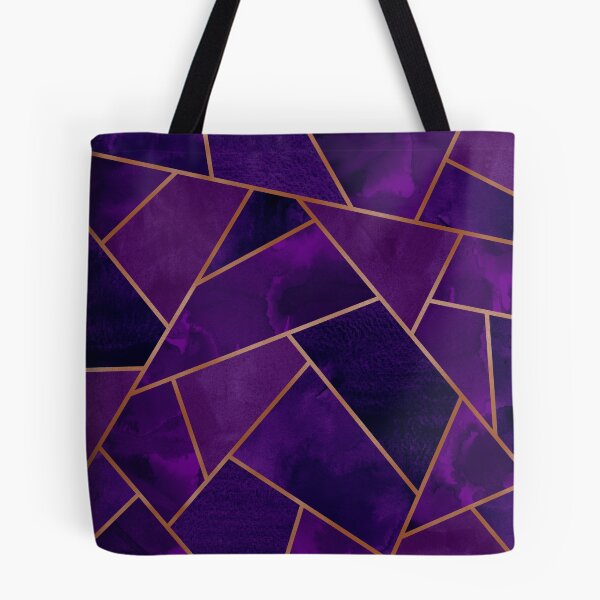 Item preview, Purple & Copper Geo designed and sold by Blue-Banana.