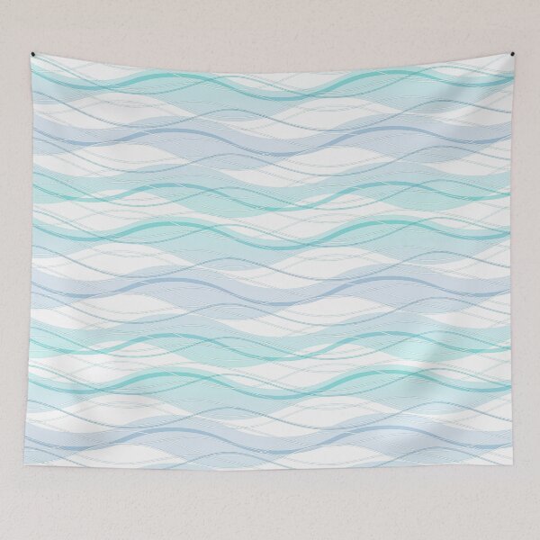 Item preview, Sea Swell - Blues designed and sold by kernowerno.