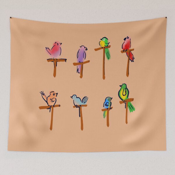 Item preview, The Birds designed and sold by designs-by-ann.