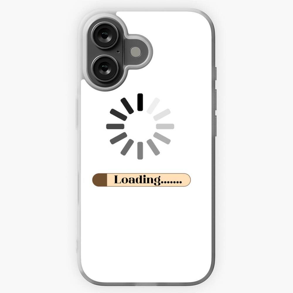 Loading on network. Sticker