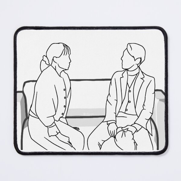 Item preview, Crash course in romance line art designed and sold by kart-box.