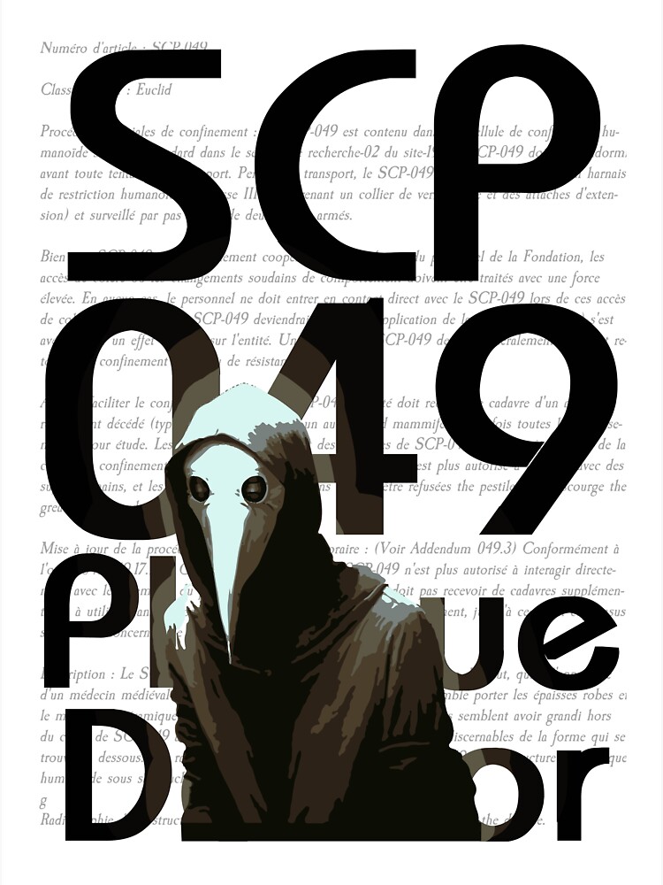 SCP 049 and Junior - Medical Tool Magnet for Sale by PajammyJamesART