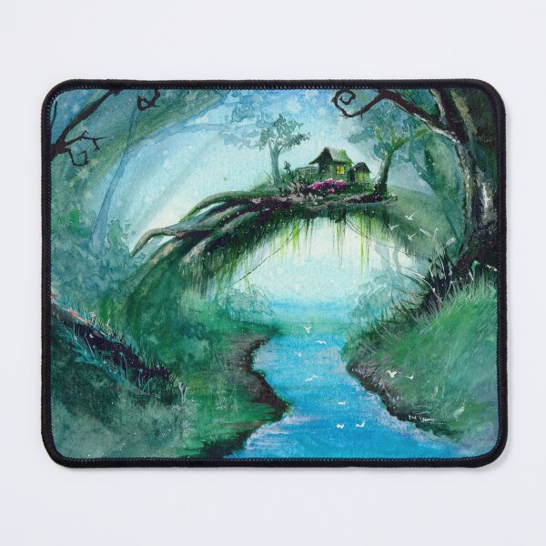 Item preview, Watercolor fairy tale forest designed and sold by MaryWatercolor.