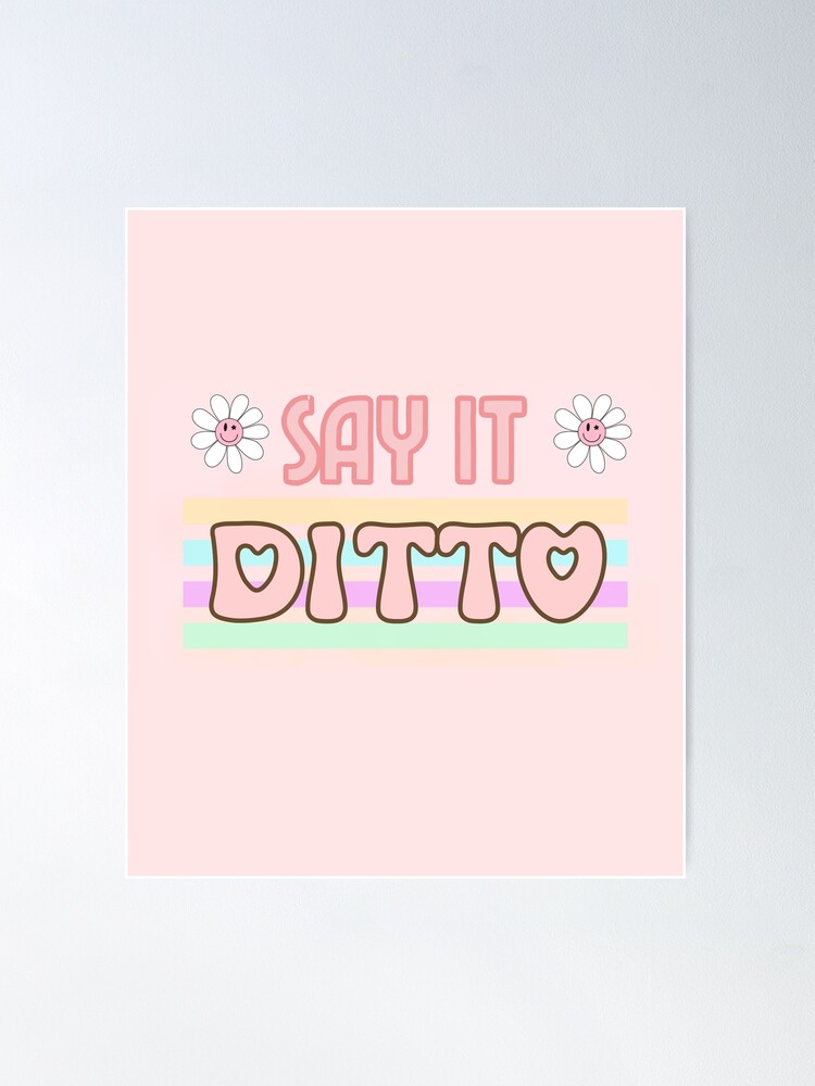 NewJeans Kpop Art Poster Print - DITTO – Moka Mart