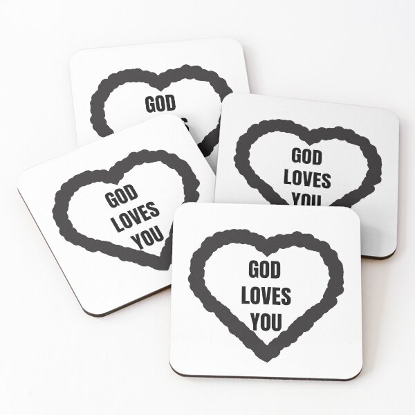 Item preview, God Loves You designed and sold by Inspiring-A-D.