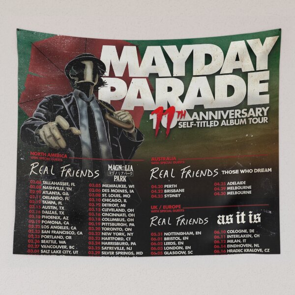 Item preview, mayday parade tour dates 2022 designed and sold by hermancoo.