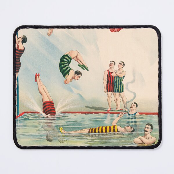Item preview, Circus Divers designed and sold by Vintage Wall Art.