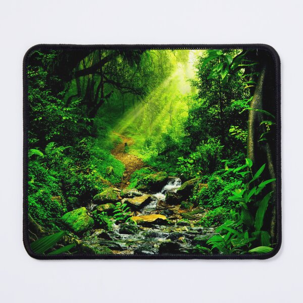 Item preview, Tropical Jungle Stream - For a nature lover, for a conservationist, for decorating. designed and sold by Wentoo.