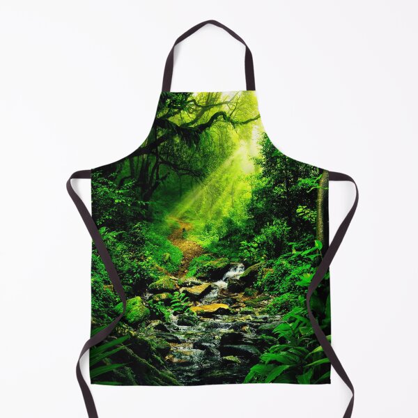 Item preview, Tropical Jungle Stream - For a nature lover, for a conservationist, for decorating. designed and sold by Wentoo.