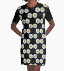 Two white daisies Graphic T-Shirt Dress