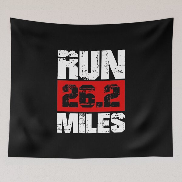 Item preview, Run 26.2 miles Marathon challange designed and sold by Shirt-Expert.