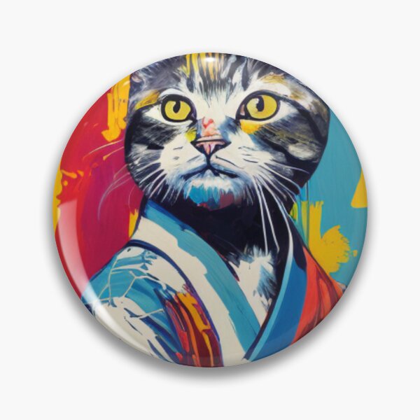 Item preview, Karate Cat - Kitty Kicks - Feline Fighter designed and sold by WBP Mart.