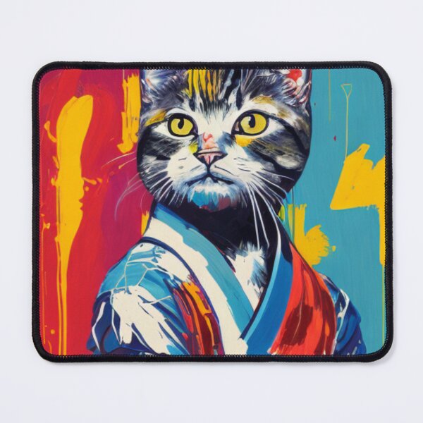 Item preview, Karate Cat - Kitty Kicks - Feline Fighter designed and sold by WBP Mart.