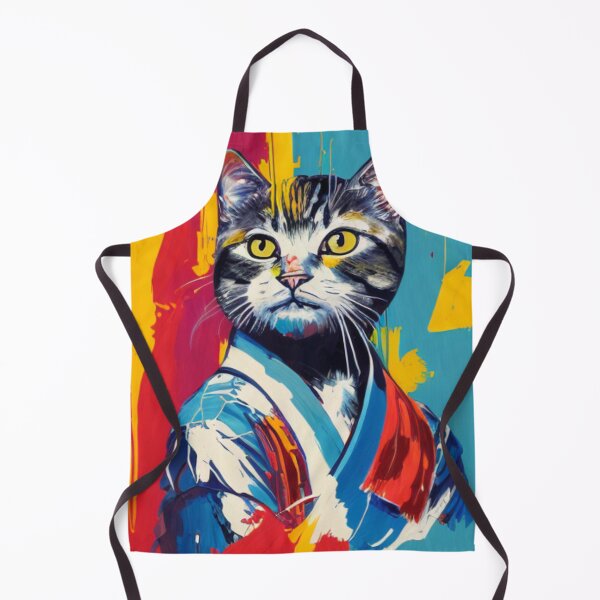 Item preview, Karate Cat - Kitty Kicks - Feline Fighter designed and sold by WBP Mart.
