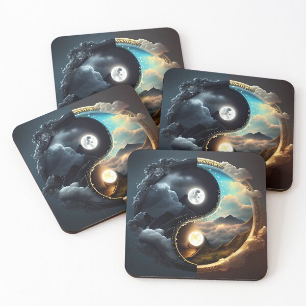 Artikelvorschau, Dusk and Dawn Yin-Yang entworfen und verkauft von OccultDreams.