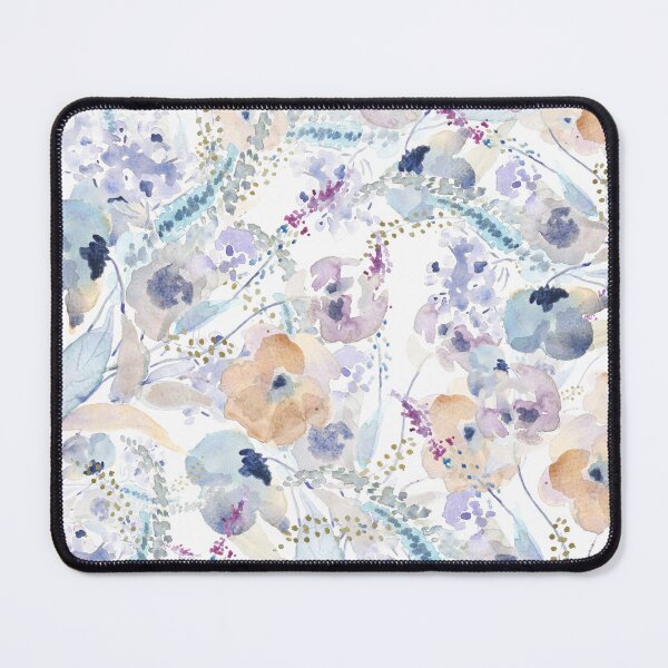 Item preview, pale purple violet watercolor pattern designed and sold by ColorandColor.