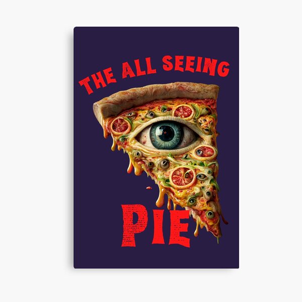 Item preview, The All Seeing Pie designed and sold by Arcult-Stickers.