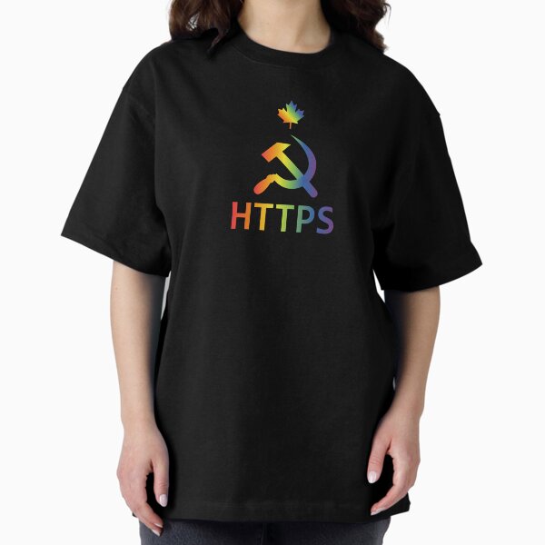 Secure Internet - Rainbow Canada Oversized T-Shirt