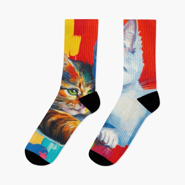 Item preview, gorgeous kitty art designed and sold by HOMEDESIGNPRINT.