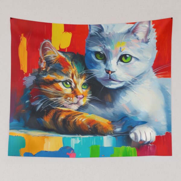 Item preview, gorgeous kitty art designed and sold by HOMEDESIGNPRINT.