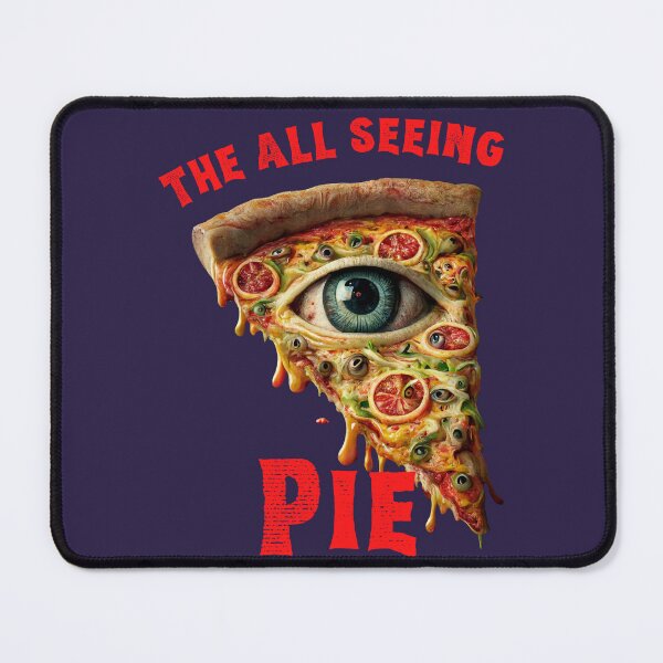 Item preview, The All Seeing Pie designed and sold by Arcult-Stickers.