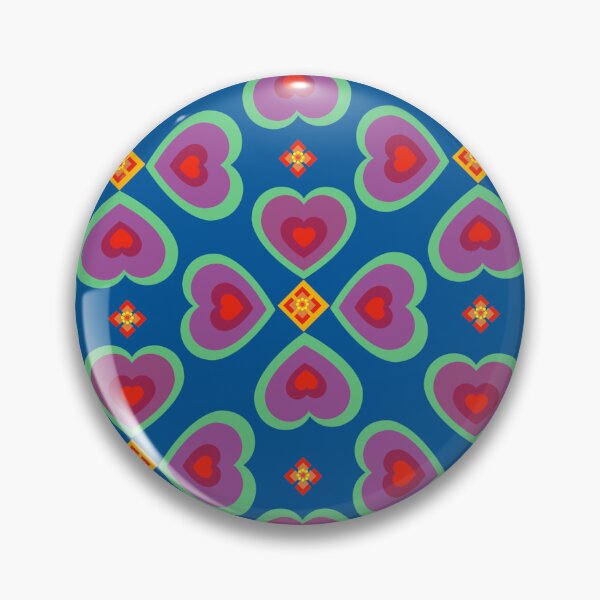 Item preview, Heart pattern retro style 48 designed and sold by Bakkia.