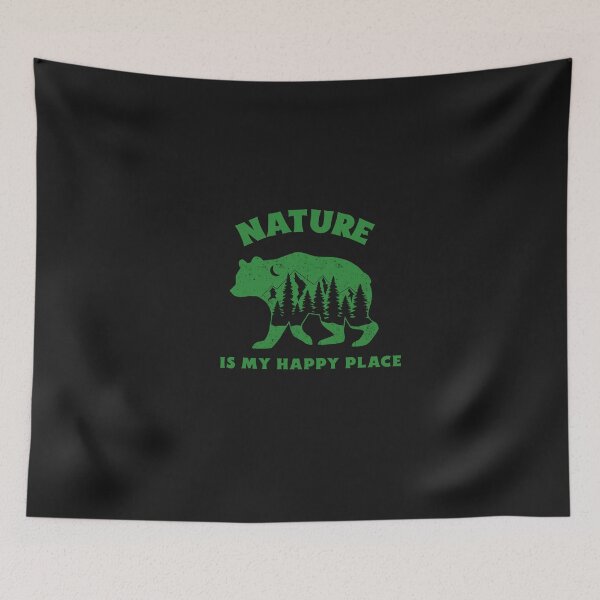Item preview, Nature Is My Happy Place designed and sold by Salimah Haji.