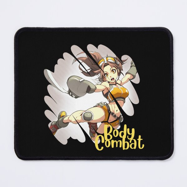 Item preview, Confident Cartoonish Anime Lady Doing Body Combat Punch designed and sold by Cute-Jory-Store.