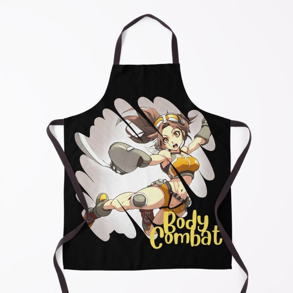Item preview, Confident Cartoonish Anime Lady Doing Body Combat Punch designed and sold by Cute-Jory-Store.