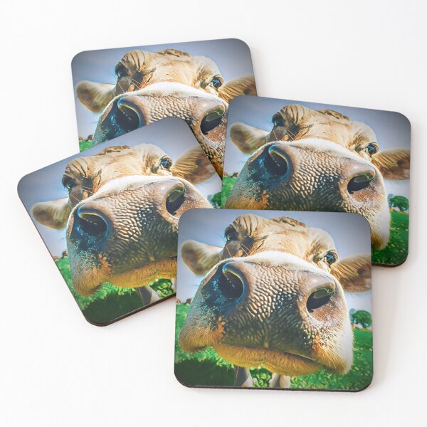 Item preview, Cow Face Art - For a farmer, for a homesteader, for decorating. designed and sold by Wentoo.