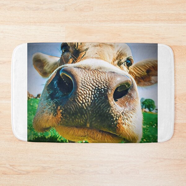 Item preview, Cow Face Art - For a farmer, for a homesteader, for decorating. designed and sold by Wentoo.
