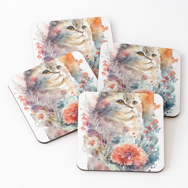 Item preview, Captivating Cat Portraits designed and sold by ANWA15.