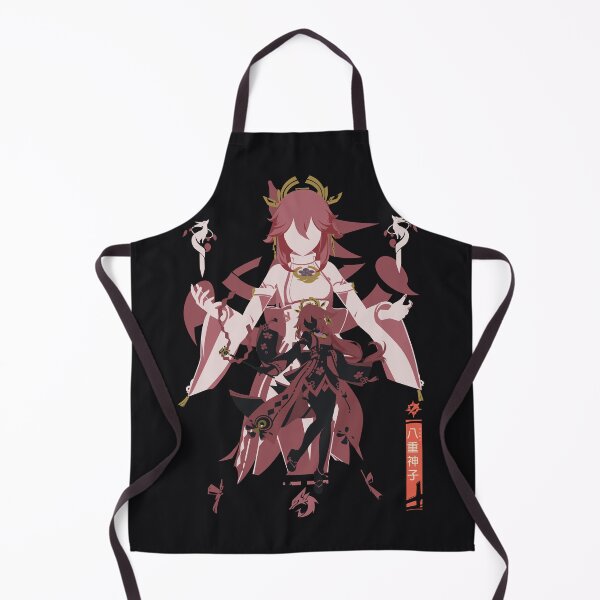 Item preview, Yae Miko Genshin Impact Fanart Poster Art Print designed and sold by ijunk.