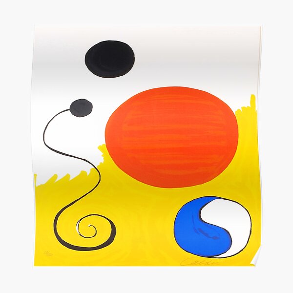 Alexander Calder summer Poster