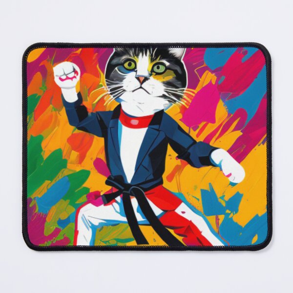 Item preview, Kitty Kicks - Karate Cat - Paw-some Karate designed and sold by WBP Mart.