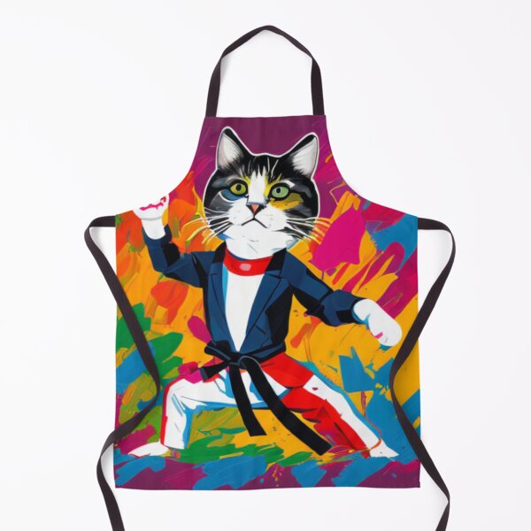 Item preview, Kitty Kicks - Karate Cat - Paw-some Karate designed and sold by WBP Mart.