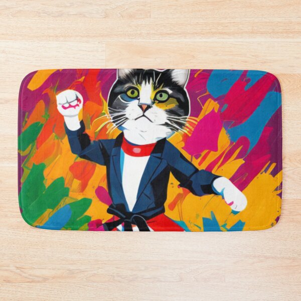 Item preview, Kitty Kicks - Karate Cat - Paw-some Karate designed and sold by WBP Mart.