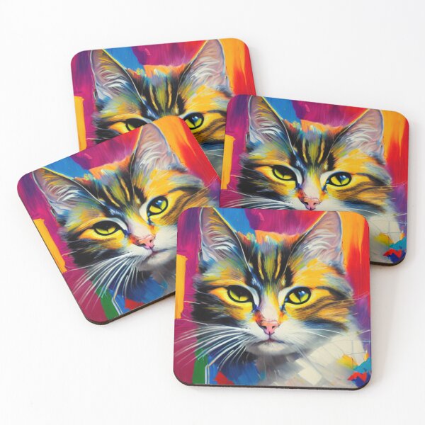 Item preview, gorgeous cat art designed and sold by HOMEDESIGNPRINT.