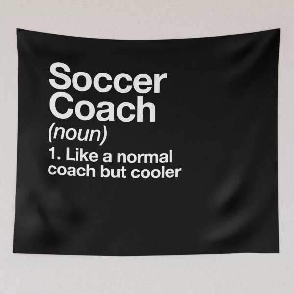 Item preview, Soccer Coach Funny Definition Trainer Gift Design designed and sold by yesqueen.