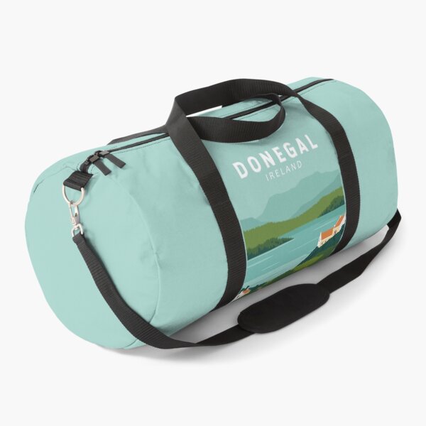 Item preview, Donegal Ireland Retro Travel Art Vintage designed and sold by KrisSidDesigns.