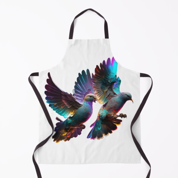 Item preview, Beautifil and Colourful Doves - Art designed and sold by GloriousArtSKD.