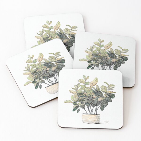 Item preview, ZZ Plant Green and Nice Illustration Drawing designed and sold by unrealartwork.