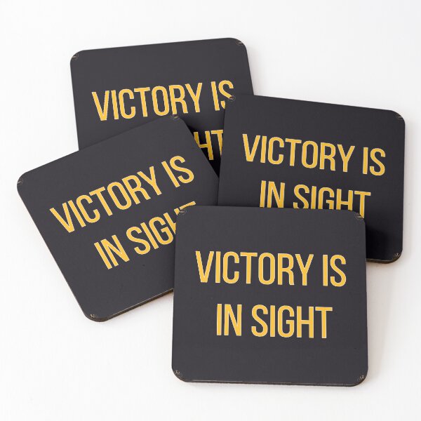 Aperçu de l'œuvre Victory Is In Sight - Work Hard créée et vendue par mcmtdesigns.