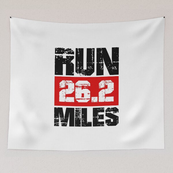 Item preview, Run 26.2 miles Marathon challange designed and sold by Shirt-Expert.