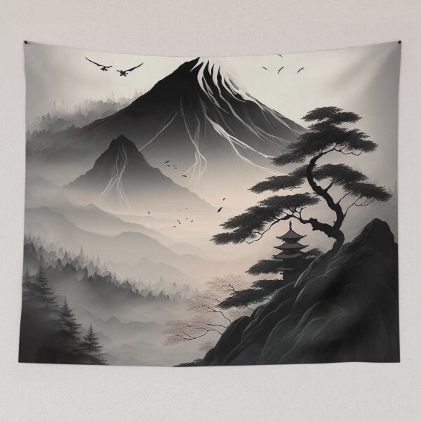 Item preview, Japanese landscape  designed and sold by PeppernCo.