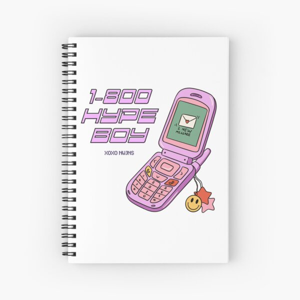 Item preview, New Jeans Hype Boy Retro Kpop Y2K Cell Phone designed and sold by SapphicGrapphic .