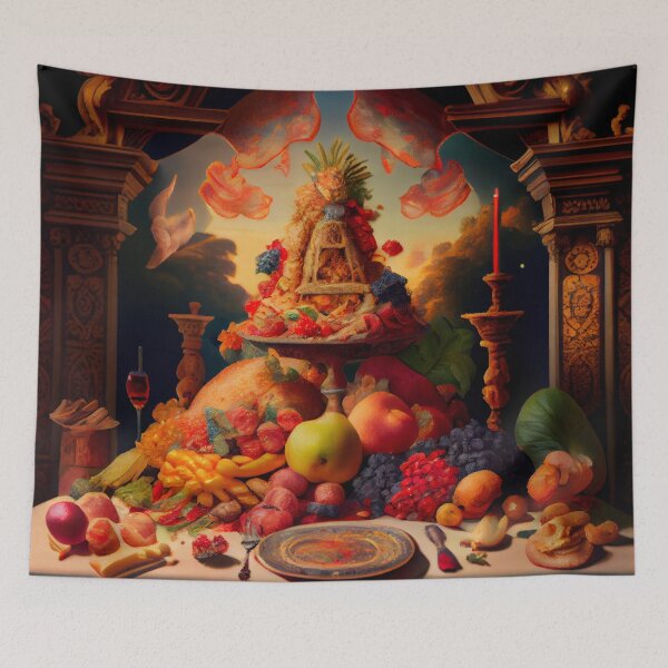 Item preview, Lugubrious Smorgasbord of a Verisimilitude Digital Painting designed and sold by CodeAndColors.