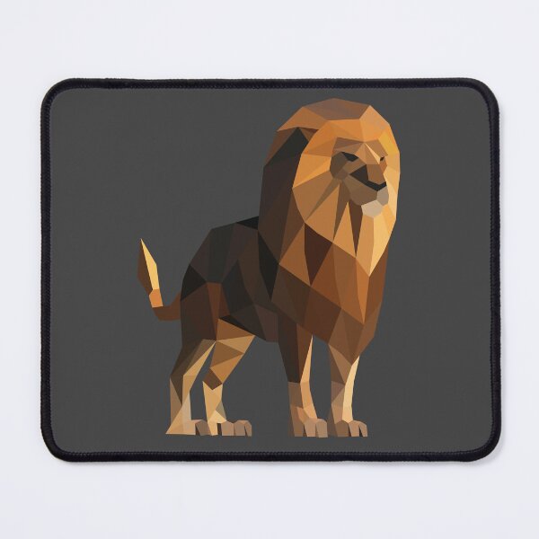 Item preview, Low Poly Lion designed and sold by shaldesign.